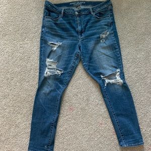 American Eagle Denim X super strength jeans